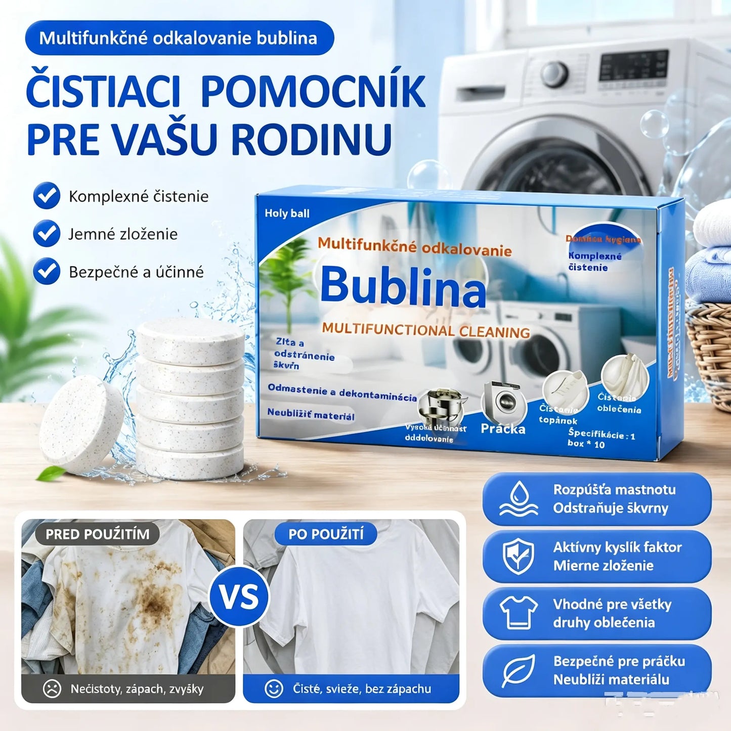 🎁【3 krabice】【Novo vyvinutý produkt】Univerzálny odstraňovač škvŕn