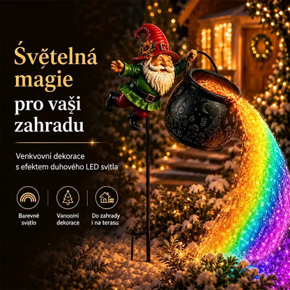 ✨🎄Vianočné vonkajšie záhradné svetlá Santa Claus Crucible