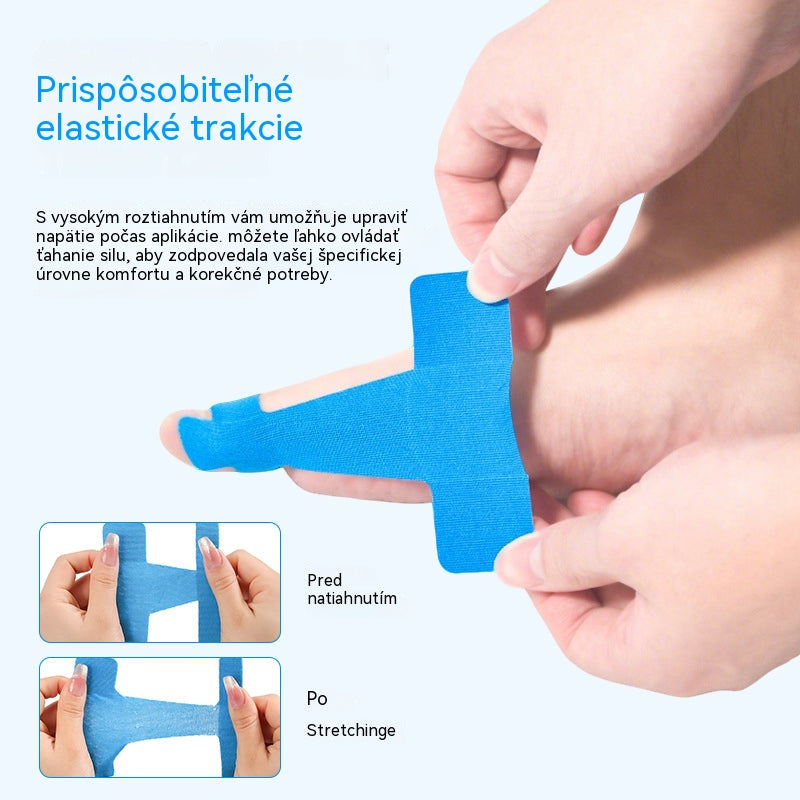 ✨👍【50 kusov - 23 eur】Flexibilný chránič prstov, podporná náplasť na popáleniny, športová bandáž odolná proti oderu