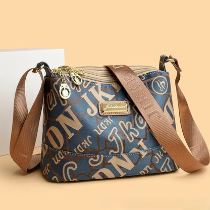 👜👍 【28*11*17cm】Viacvrstvová voľnočasová taška cez rameno z oxfordskej tkaniny