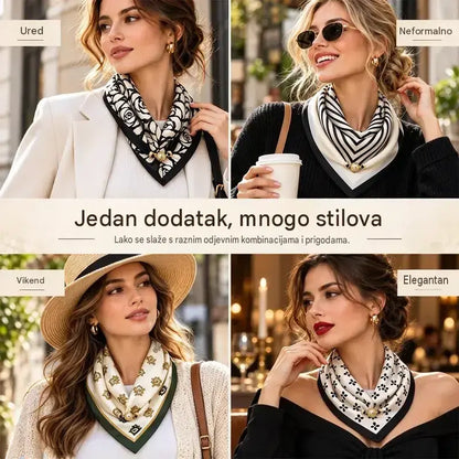 Set od 4 dijela – 27 € ✨ Šal s magnetskim kopčanjem