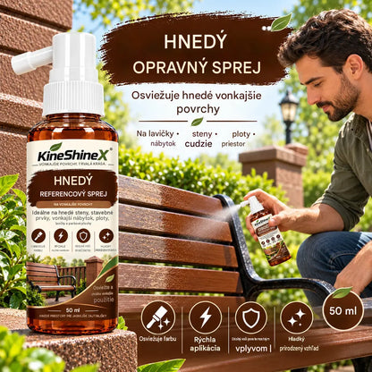 2 fľaše za 23 eur 🖌️💧 Sprej na revitalizáciu dreva – osviežte vyblednutý vonkajší nábytok