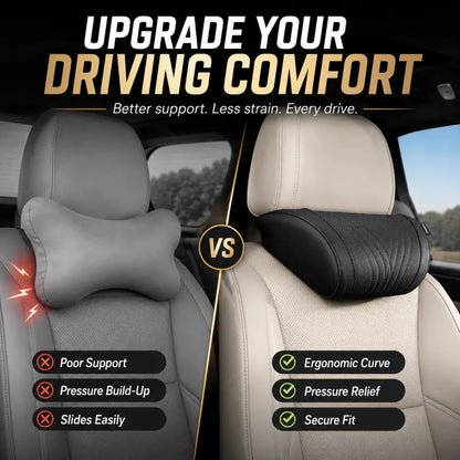 🚗💤Znížte únavu počas jazdy! Univerzálny vankúš na krk z pamäťovej peny do auta – ergonomická opierka hlavy na dlhé cesty autom.