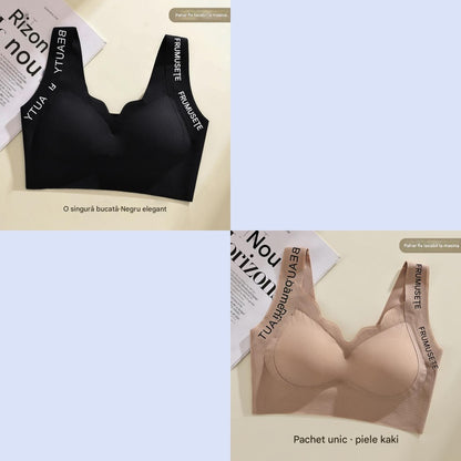 🌺【Kúpte 1, dostanete 1 zadarmo】✨Bezdrôtová jednodielna podprsenka pre ženy❤️【40-85 kg】