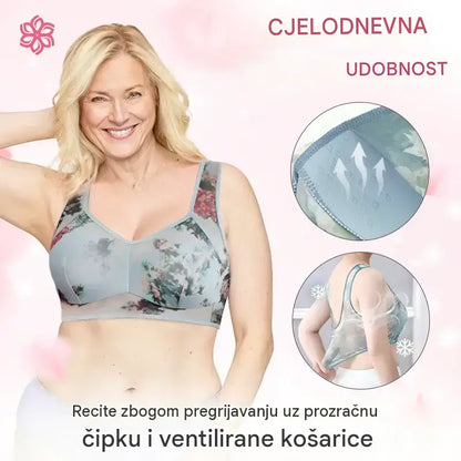 👙【Set od 3 dijela】❄️Vrhunski grudnjak s potporom - dizajn bez žice, mekan i udoban