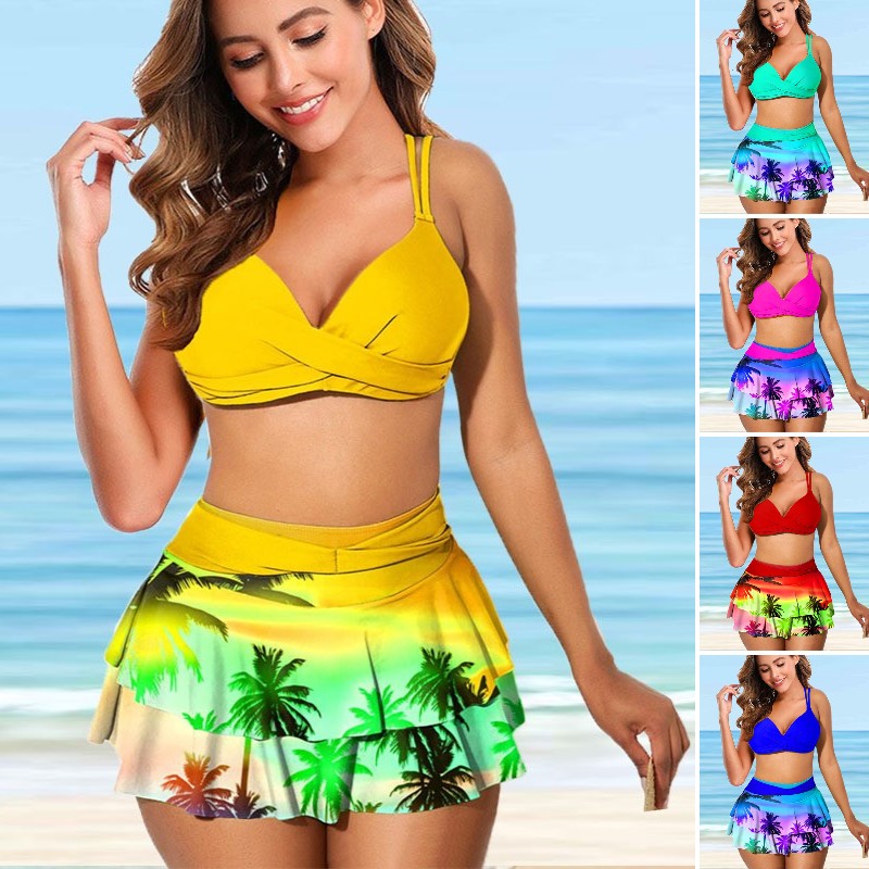 🔥👙【S-3XL】 Nová súprava sexi volánových plaviek na rok 2026