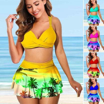 🔥👙【S-3XL】 Nová súprava sexi volánových plaviek na rok 2026