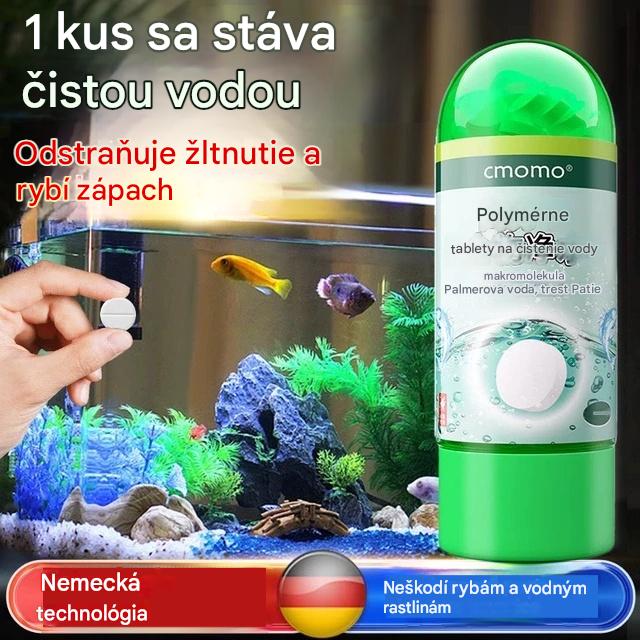 【Kúpte 1 a získajte 1 zadarmo】💦🐟Tablety na čistenie polymérov｜Rýchlo odstraňujú chlór a stabilizujú vodu｜Výmena vody v akváriu bez usadzovania