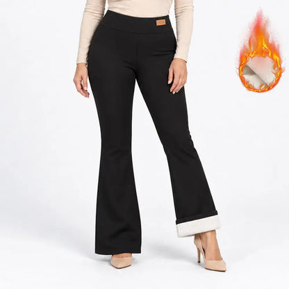 👖🌟【S-2XL】Tvoje nohavice s rúrkovými nohavicami a podšívkou z ovčej vlny – sú zároveň teplé aj pekné!