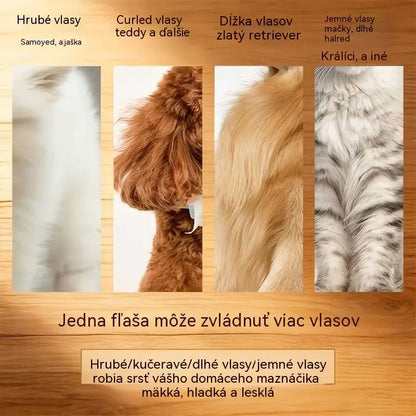 【Kúp 1, získaj 1 zadarmo】🐶🐱Sprej na vyhladenie zvieracích chlpov, nemastný, vytvára lesklú a hladkú srsť.✨