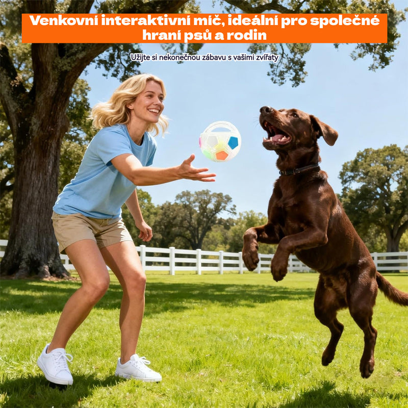 ⚽🐕🐾Hračka pre psov - futbal, interaktívne a proti uhryznutiu odolné potreby pre border kólia, labradory a corgi.