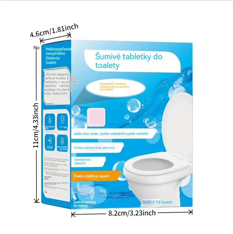 🌟【48 tabliet】【3 balenia】Výkonné šumivé tablety do toalety, účinne čistia a odstraňujú zápach
