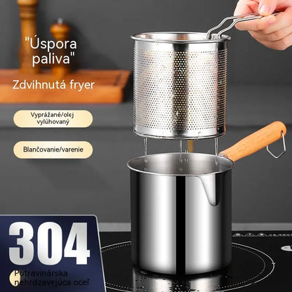 🔥 Posledný deň! -50% | 304 Multifunkčná fritéza | Jednoduché, rýchle a pohodlné varenie 🍳