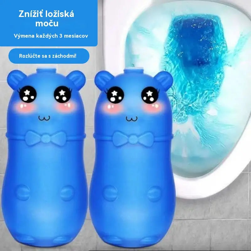 🚽💦【Kúpte 2 a dostanete 1 zadarmo】💥【150g】Čistiaci prostriedok na toalety v tvare medvedíka s vlastnosťami odstraňovania škvŕn, proti zápachu a odolný.