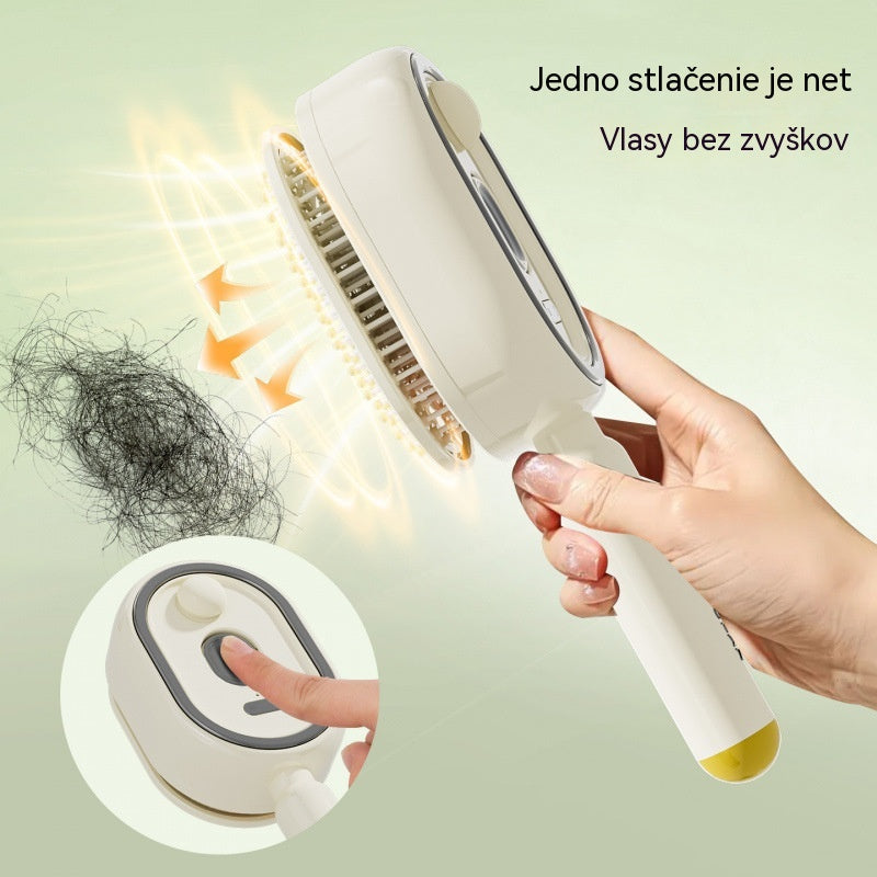📢📢Špeciálna ponuka!! ⏰Elektrický masážny hrebeň s airbagovým sprejom a esenciálnym olejom, vyživujúca kefa na vlasy v spreji✨🔥