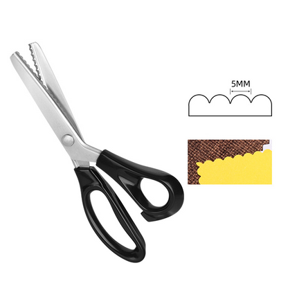 🔥✂️ Čierne nožnice na látku, dostupné v 5 veľkostiach.