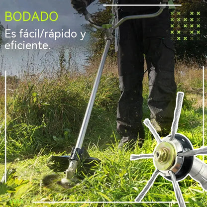 🔥✨【Compra 1 y llévate 1 gratis：2 piezas】🔥 Cabezal de corte reemplazable para cortacésped/desbrozadora - cabezal de corte de acero para cortar césped 🌿✂️⚙️
