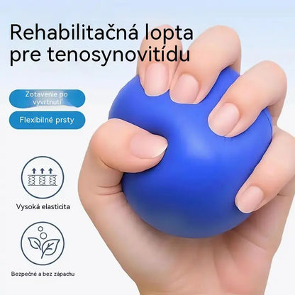 🌞✨Ortopedická lopta na regeneráciu prstov a rúk s fixačnými krúžkami, pomôcka na posilnenie sily a mobility pre seniorov alebo po mŕtvici