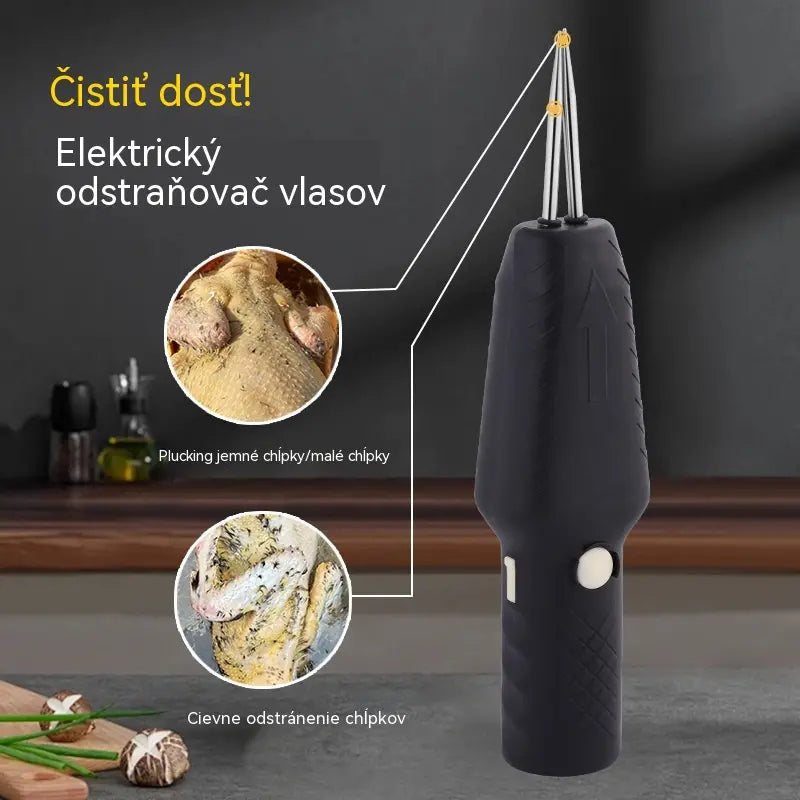 🐓🦆Prenosný elektrický sťahovák peria pre kurčatá, kačice, husi a hydinu
