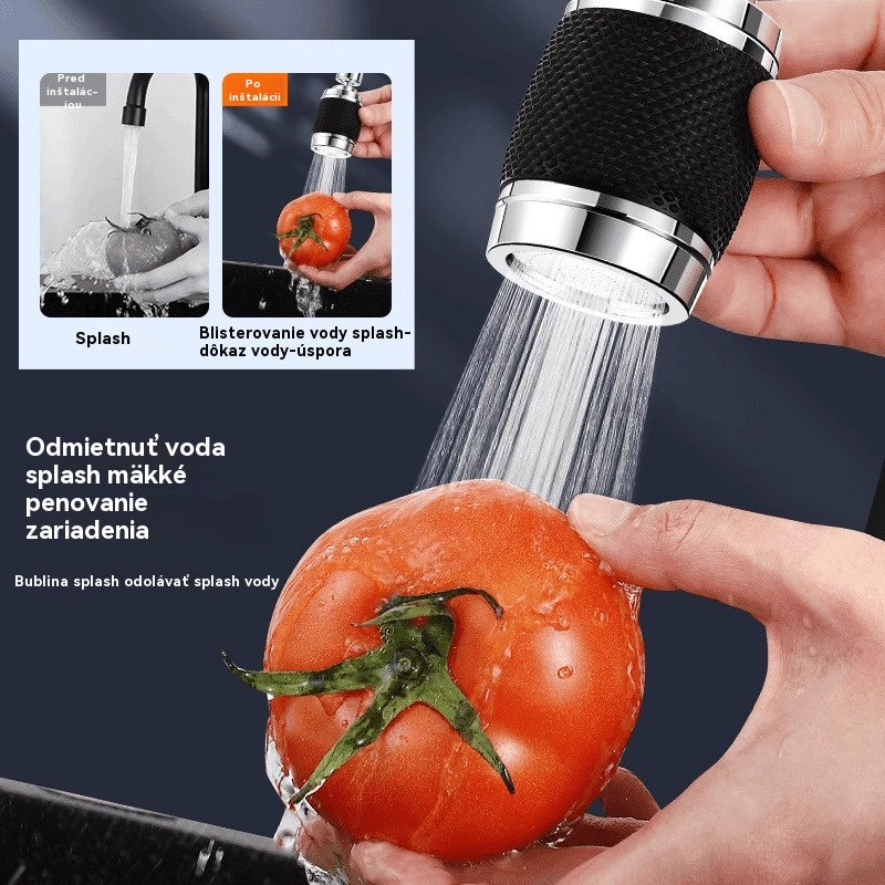 🔥💦【Kúpte jeden a druhý dostanete zadarmo】Univerzálny kuchynský kohútik s filtrom | Odolný voči striekajúcej vode a zvyšuje tlak