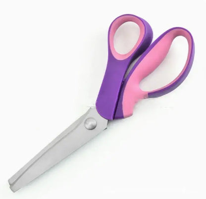 ✂️ Viacúčelové nožnice na rezanie s cikcakovou strihacou hranou – na látky, papier a remeslá 🧵