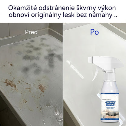 Chráňte a lesknite – Keramický náter v spreji do kúpeľne a kuchyne