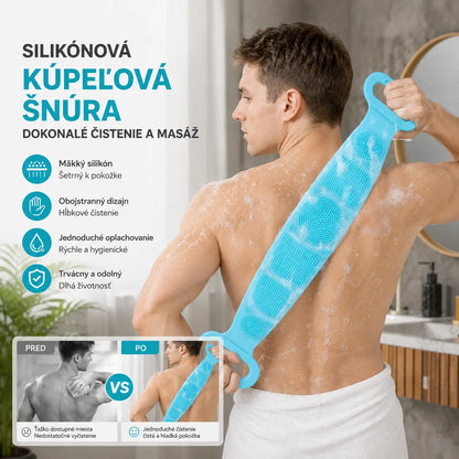 【Kúpte 1, dostanete 1 zadarmo】🧼Silikónová čistiaca kefka na telo | Jemne odlupuje a hĺbkovo čistí pokožku, zanecháva ju jemnú a hladkú.