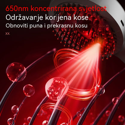 💆‍♀️Češalj za masažu s raspršivačem opušta vlasište, češalj za masažu za stiliziranje i njegu kose za kućnu upotrebu s vibracijskom masažom