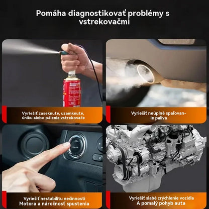 🧰⚡Súprava čistiacich nástrojov pre tester vstrekovačov paliva EM288, 8 typov impulzov, tester vstrekovačov paliva pre automobily