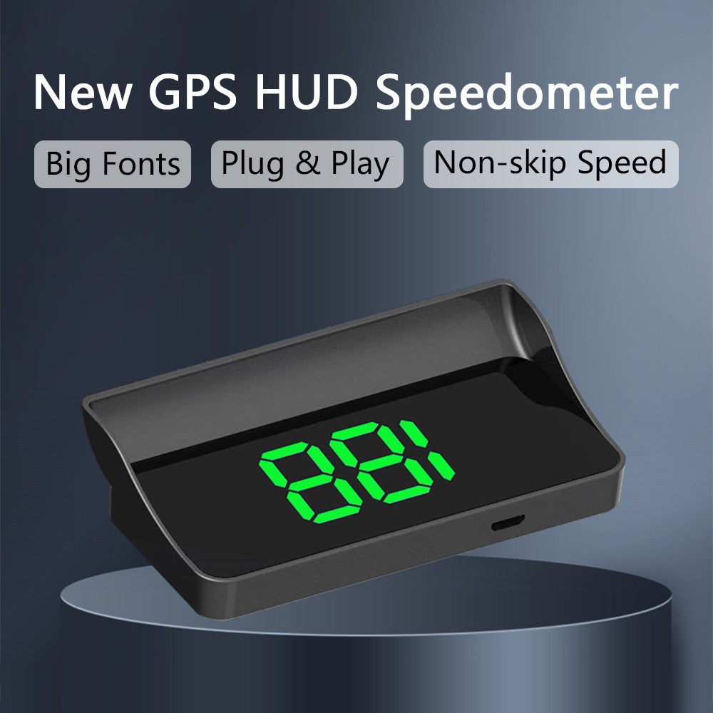 【Švajčiarska vojenská GPS navigácia „vyhýbajúcu sa trestu“】Nový GPS rýchlomer a otáčkomer s HUD displejom