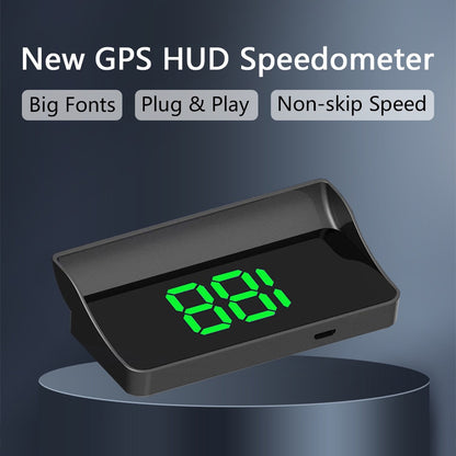 【Švajčiarska vojenská GPS navigácia „vyhýbajúcu sa trestu“】Nový GPS rýchlomer a otáčkomer s HUD displejom