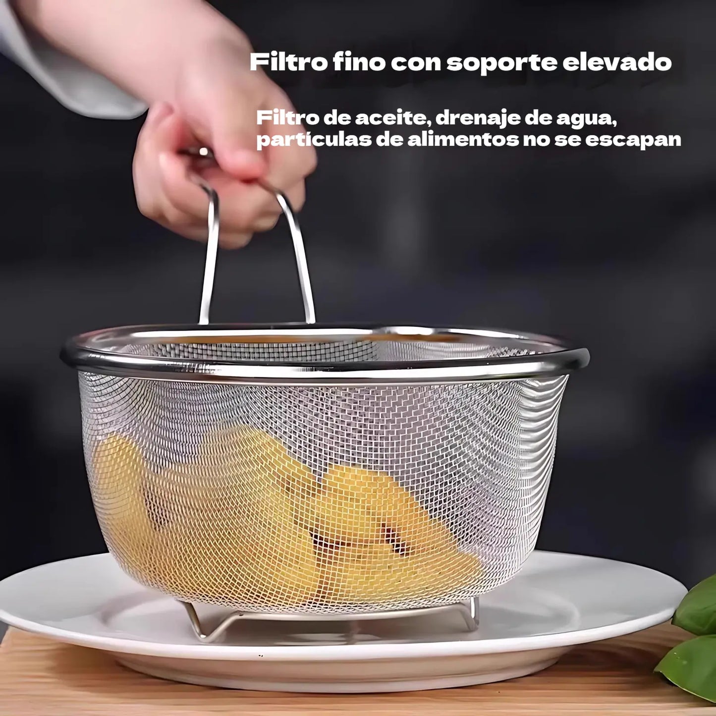 🔥🥳50 % ZĽAVA🥗🍲Filtračný košík z nerezovej ocele