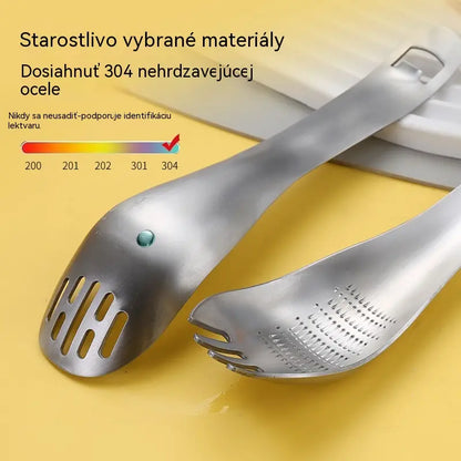 🔥【Kúpte 1 a získajte 1 zadarmo】🔥🥄Multifunkčná lyžica a sitko vyrobené z nehrdzavejúcej ocele