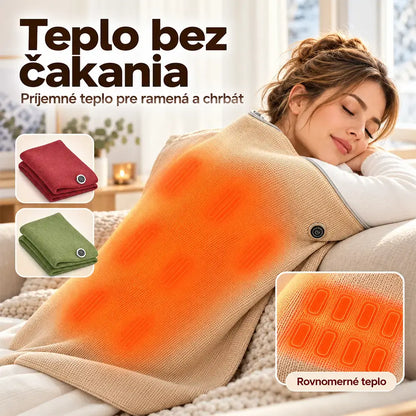 🔥Prenosná elektricky vyhrievaná šatka/deka na telo