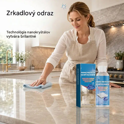 ✨ Čistič a leštidlo na mramor – Jemne čistí, zvyšuje lesk, chráni zapečatený kameň ✨