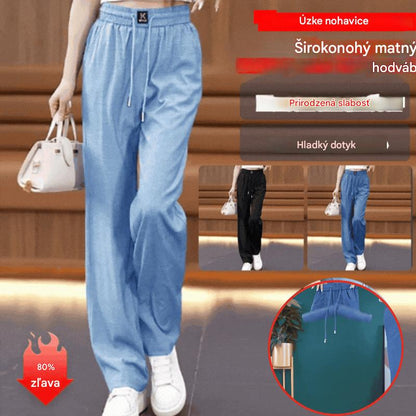 👖❤️【40-100kg】2026 nové nohavice príležitostné s mäkkou vlajkou vysokej kvality