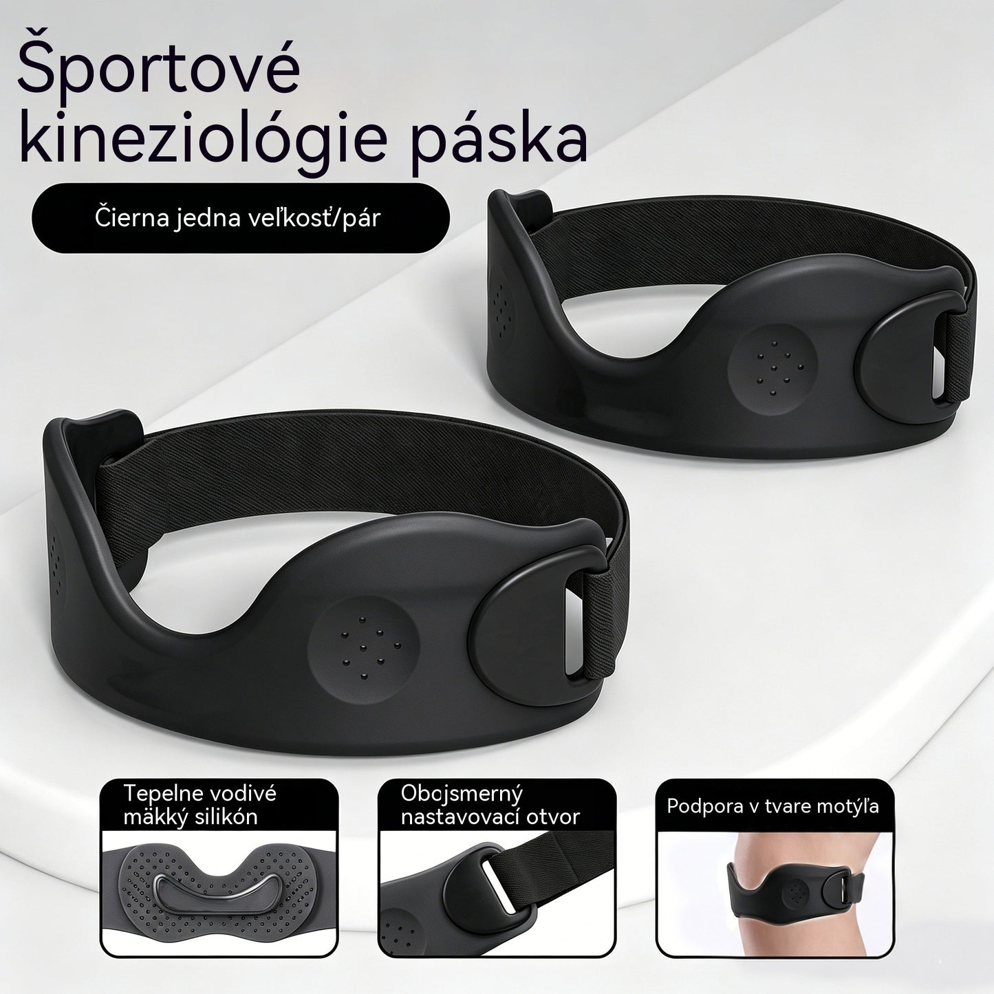 🔥50% zľava! ⏰️ Silikónová patelárna ortéza na koleno na úľavu od bolesti kolena 🦵