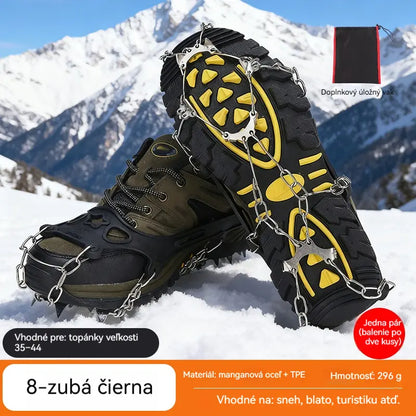 📢📢1 pár za 23 € ⏰ Protišmykové mačky do turistických topánok a obuvi