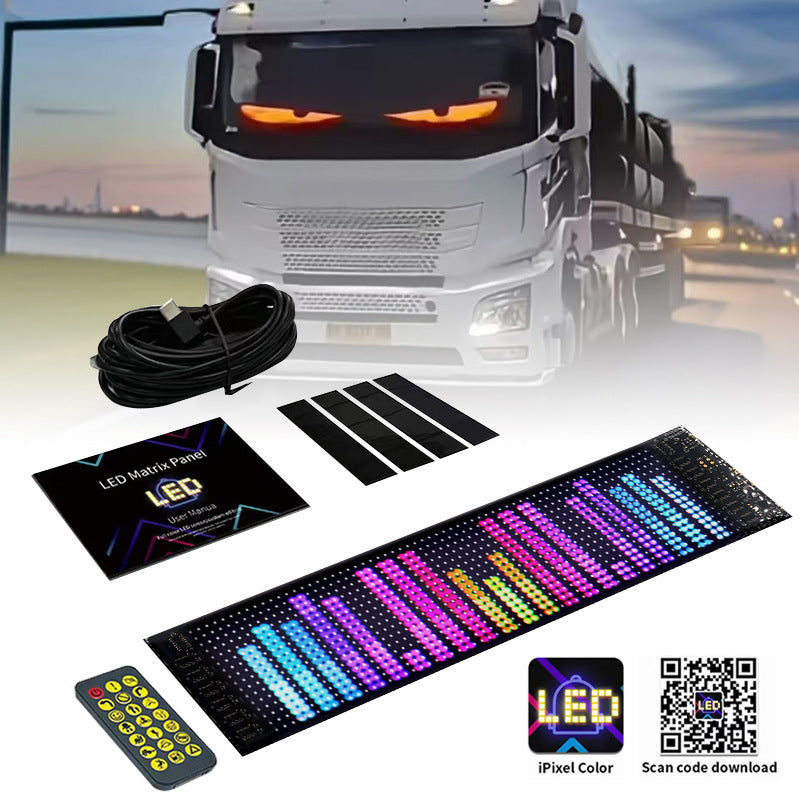 💡🎫Ultra tenká a flexibilná mäkká LED obrazovka pre auto