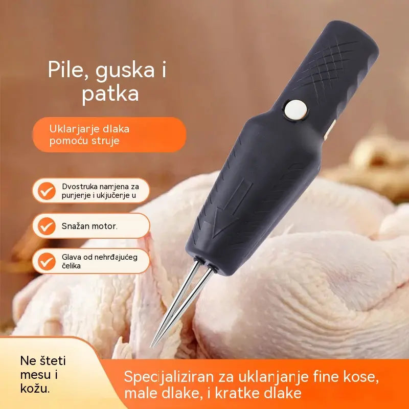 🐓🦆Prijenosni električni čupač perja za kokoši, patke, guske i perad