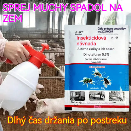【30%OFF】【10 balení】🦟 Špeciálne navrhnuté na kontrolu komárov a múch na farmách, jedno balenie dokáže zabiť blchy/kobylky/šváby/muchy/komáre!