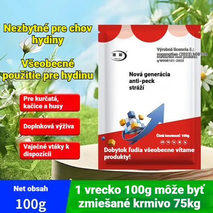🐔【Kúpte 2, dostanete 2 zadarmo】🐓Veterinárny doplnok stopových prvkov proti klovaniu, vhodný pre sliepky, kačice, husi a tie, 🐣ktoré klujú pri vetracom otvore, perie alebo vajciach.