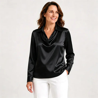 ✨【50% zľava po obmedzenú dobu】【S-3XL】【40-100 kg】Elegantná dámska košeľa s potlačou a golierom