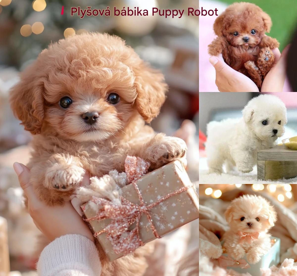 Zľava - Plyšová bábika Puppy My Robot