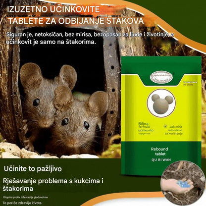 👍💥【Super niska cijena - 🔥 Zadnja tri dana】🐭🐀 Moćne tablete protiv štakora i insekata od cvijeta ledenih kristala.