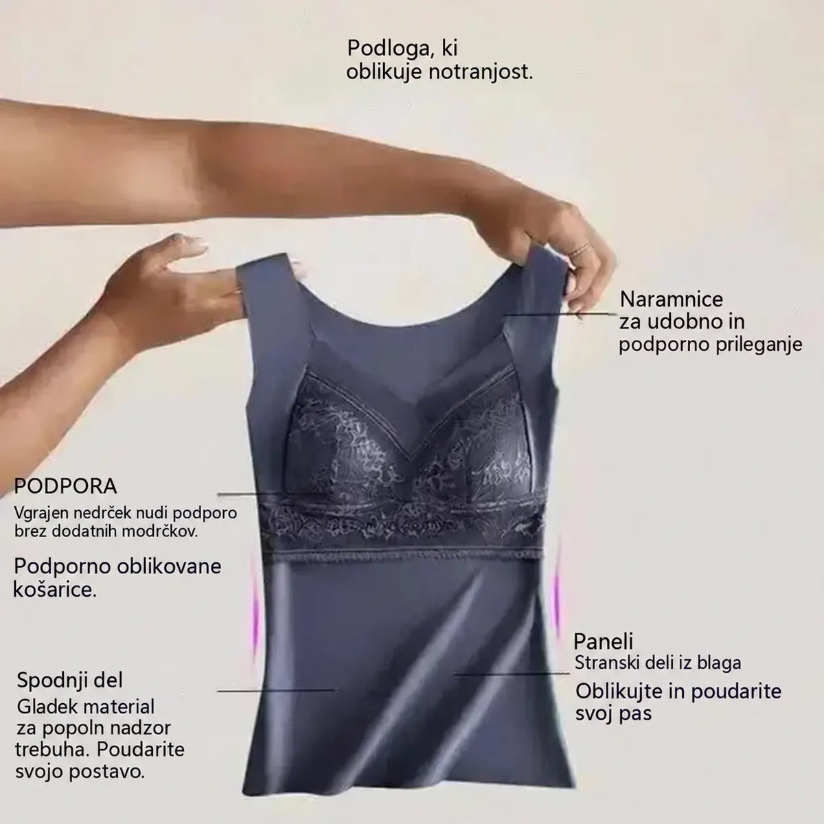 🔥Kupi 1, prejmi 1 brezplačno❤️【L-4XL】Čipkast nedrček z majico in čudovitim dizajnom hrbta; učinkovito dviguje in zbira prsi ter preprečuje povešanje ✅