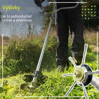 🔥✨【Kúpte 1 kus a získajte 1 zadarmo: 2 kusy】🔥 Vymeniteľná kosačka na kosačku/krovinorez - Oceľová kosačka na kosenie trávy 🌿✂️⚙️