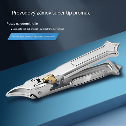 🦶 Klieštiky na nechty. Ostrá čepeľ. Vstavaný pilník. Bezpečnostný zámok. 50% ZĽAVA. ✂️