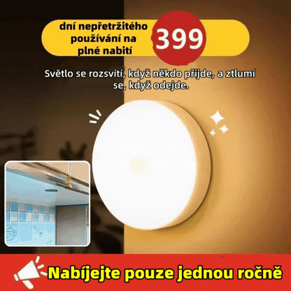 🏡💡【Kupte 2 a dostanete 2 zdarma】Inteligentní LED lampa s indukcí lidského těla, pohodlné a praktické nabíjení
