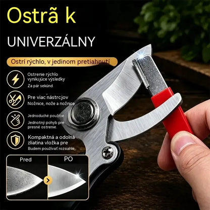 🏆Kúpte 2, dostanete 2 zadarmo! 4 kusy za 20 eur🔪 Prenosný brúsny strojček na nože a nožnice – Obnoví ostrosť len za pár sekúnd ✨
